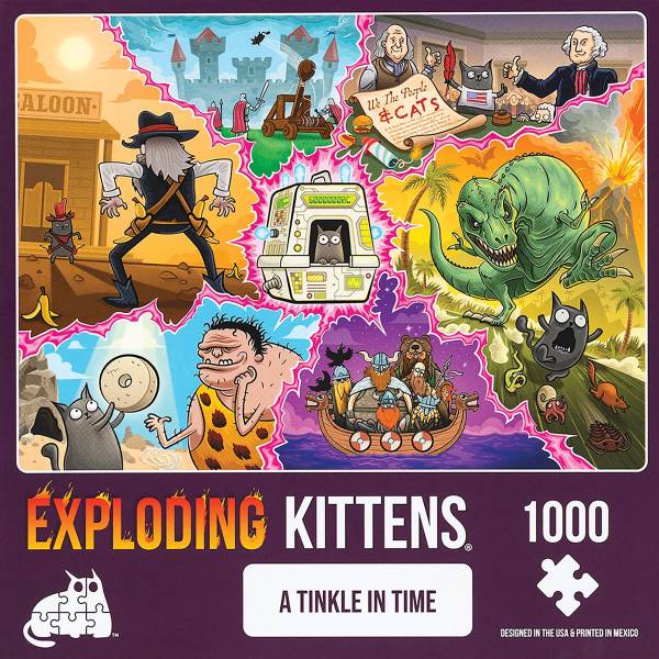 Exploding Kittens Puzzle: A Tinkle in Time (Erw.)