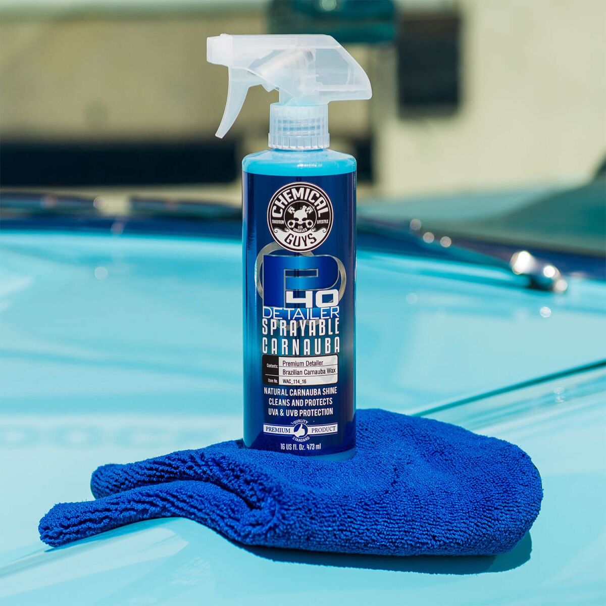 Chemical Guys P40 Quick Detailer mit Carnauba Wachs 3,79L