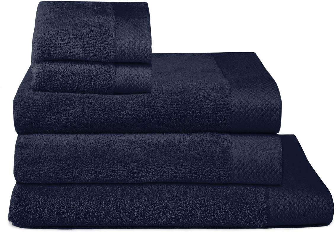 Seahorse Handtuch Set Seahorse Pure Handtuch Set, Walkfrottee, (Set, 5-tlg), 100% superweiche Frotteebaumwolle