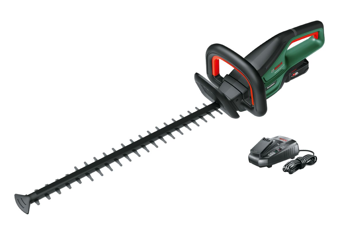 Bosch Green 0600849J01 UniversalHedgeCut 18V-55 Akku Hækkeklipper 1x 18V 2,5 Ah og oplader