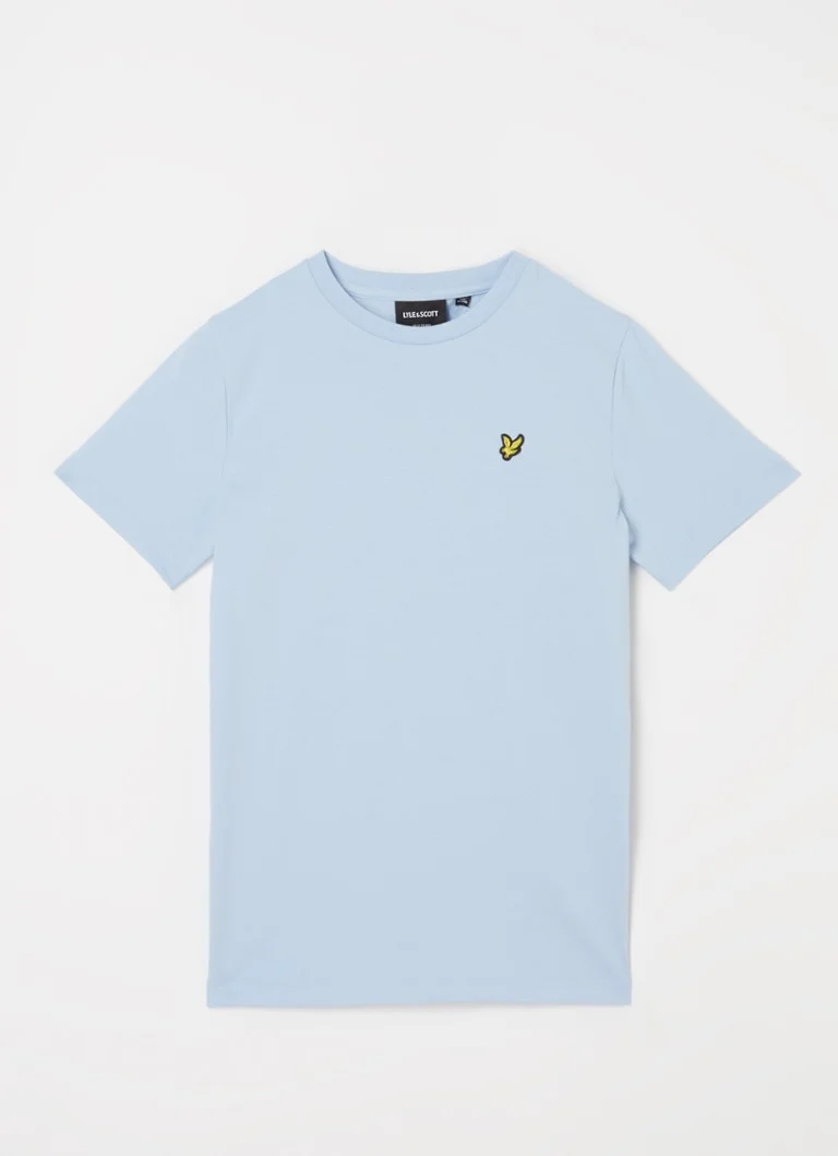 Tricou Lyle & Scott cu logo brodat