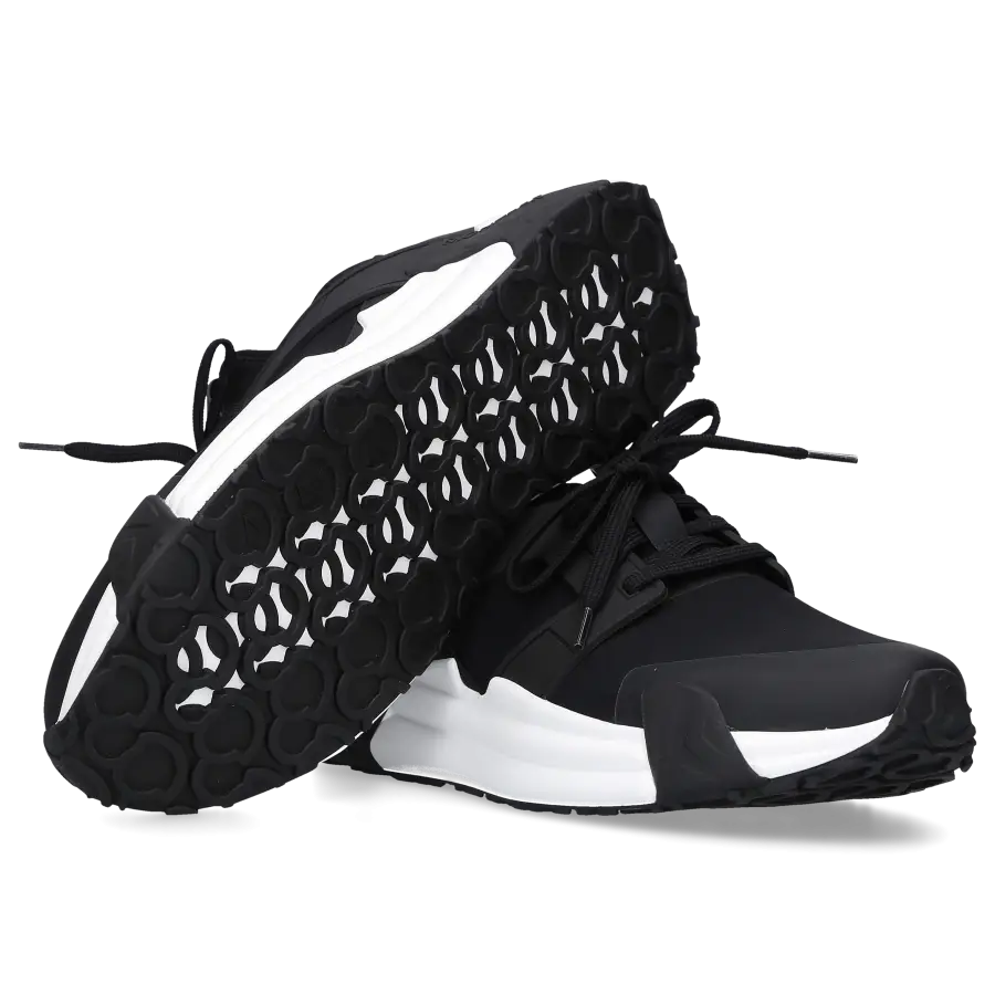 Moncler - Sneaker low LUNAROVE Neopren - schwarz