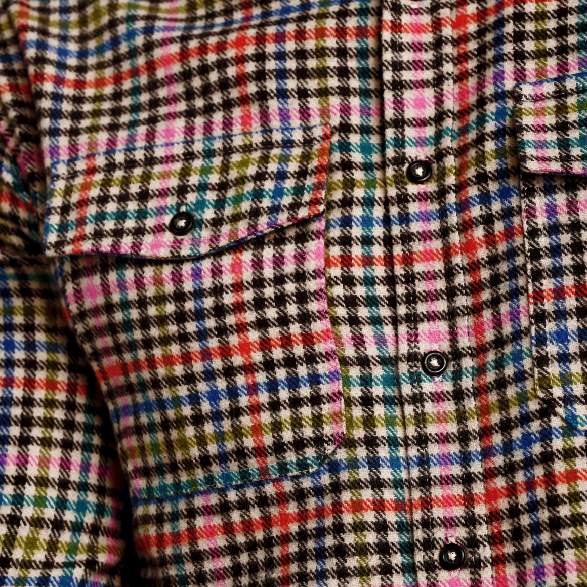Herren Flanellhemd mit Brusttaschen