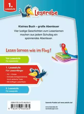 Leserabe - Sonderausgaben: Erstlesegeschichten - Schulhof