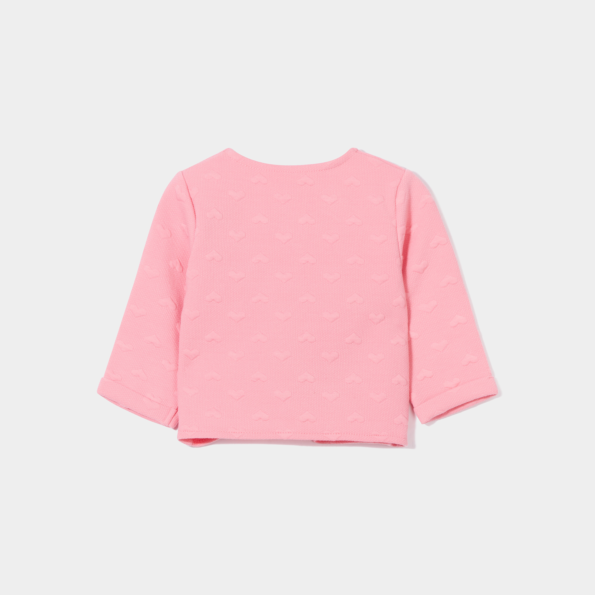 Gilet droit boutonné Kimbaloo rose bébé fille | La Halle