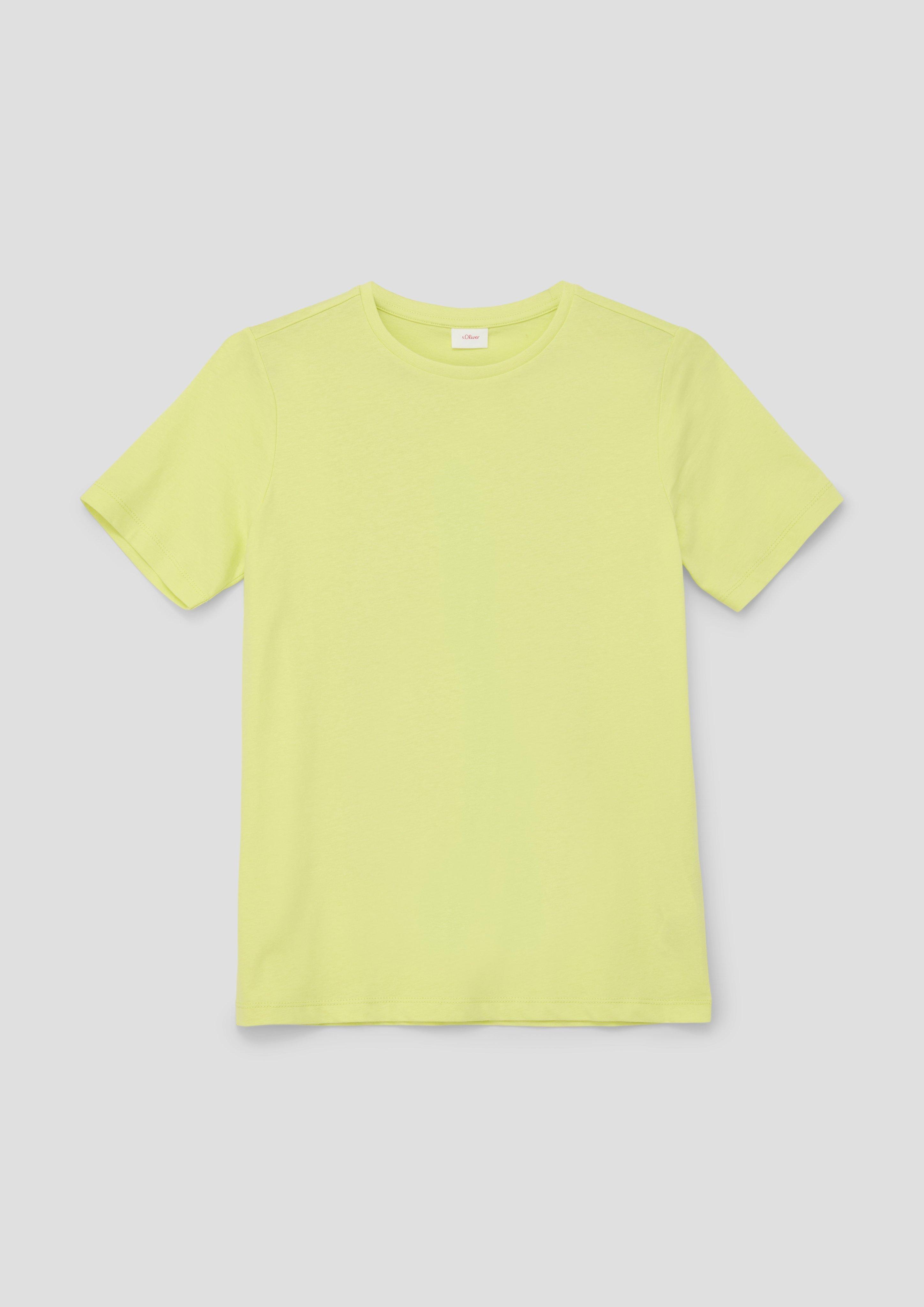 T-Shirt aus Baumwolle mit Rückenprint  2142881-7017