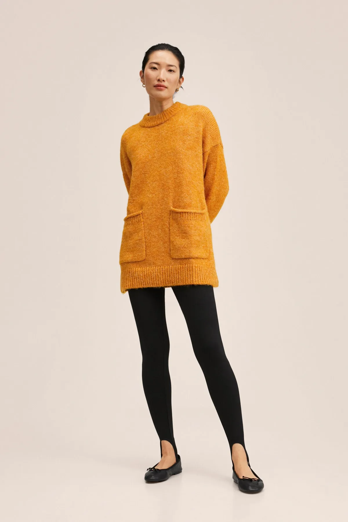 MANGO  27000784 Damen/Mädchen Orange