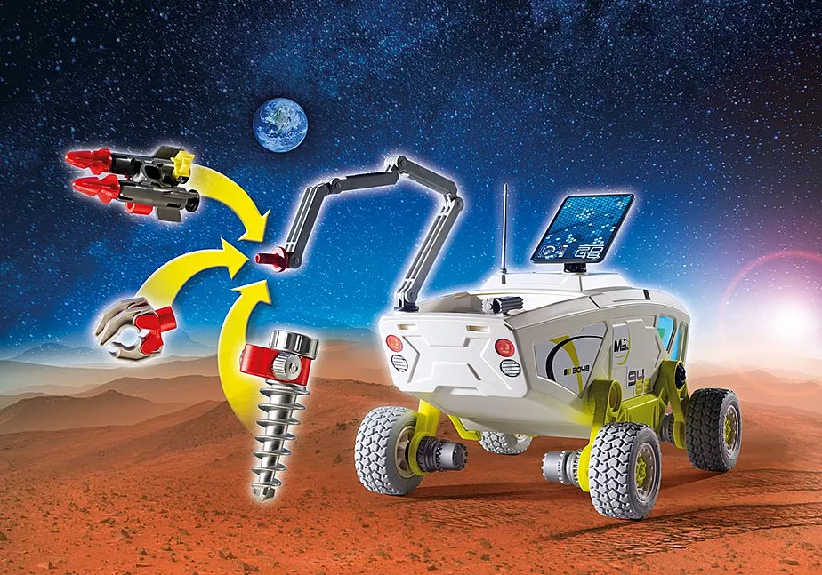 Mars-Erkundungsfahrzeug