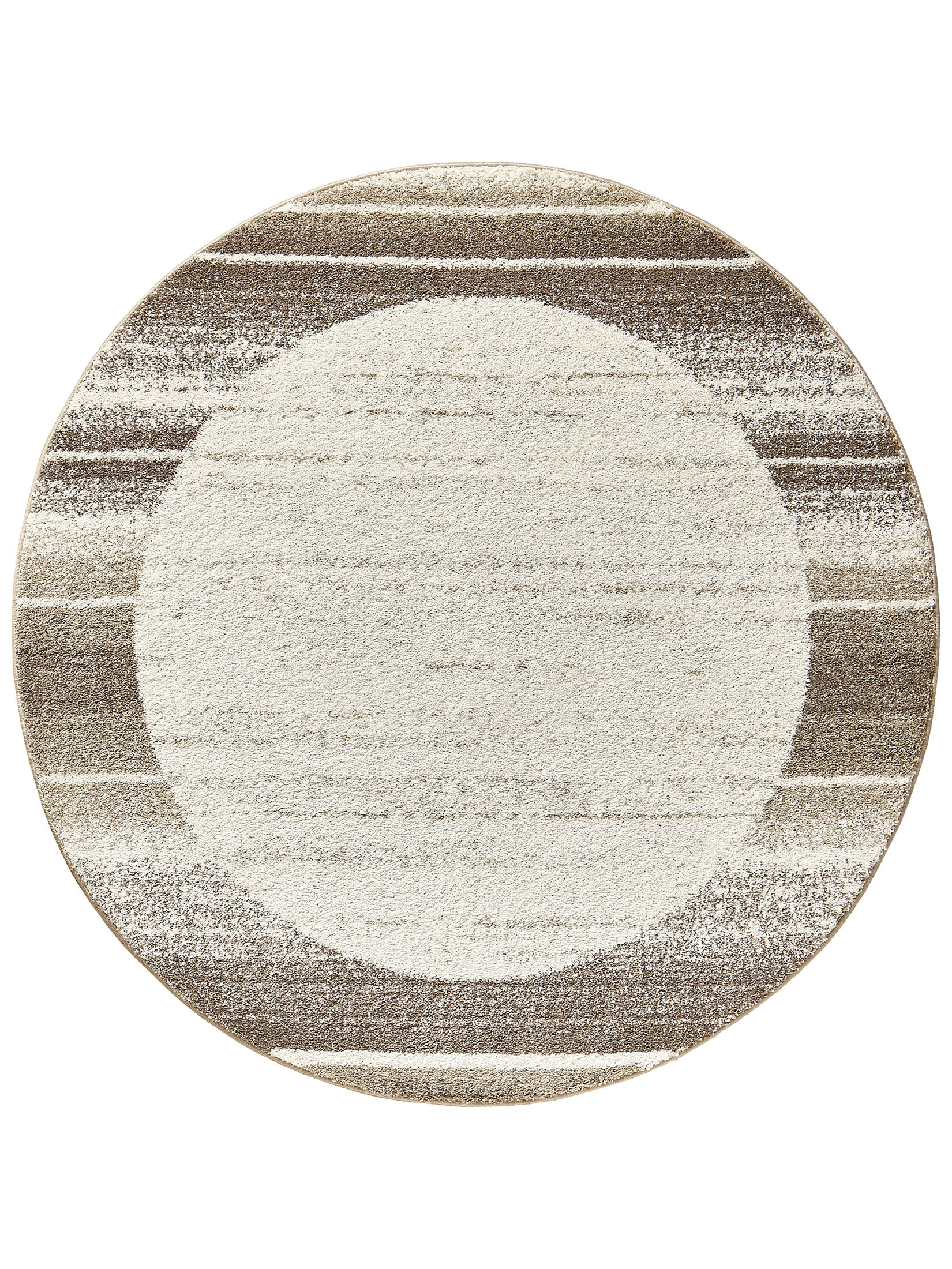 Night Life Moderner Teppich, Creme