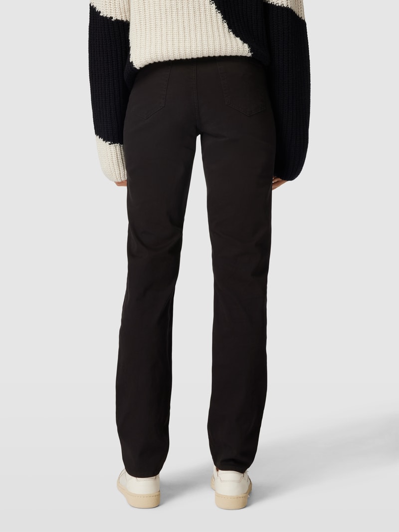 Jeans mit Stretch-Anteil Modell 'STYLE.CAROLA' in schwarz