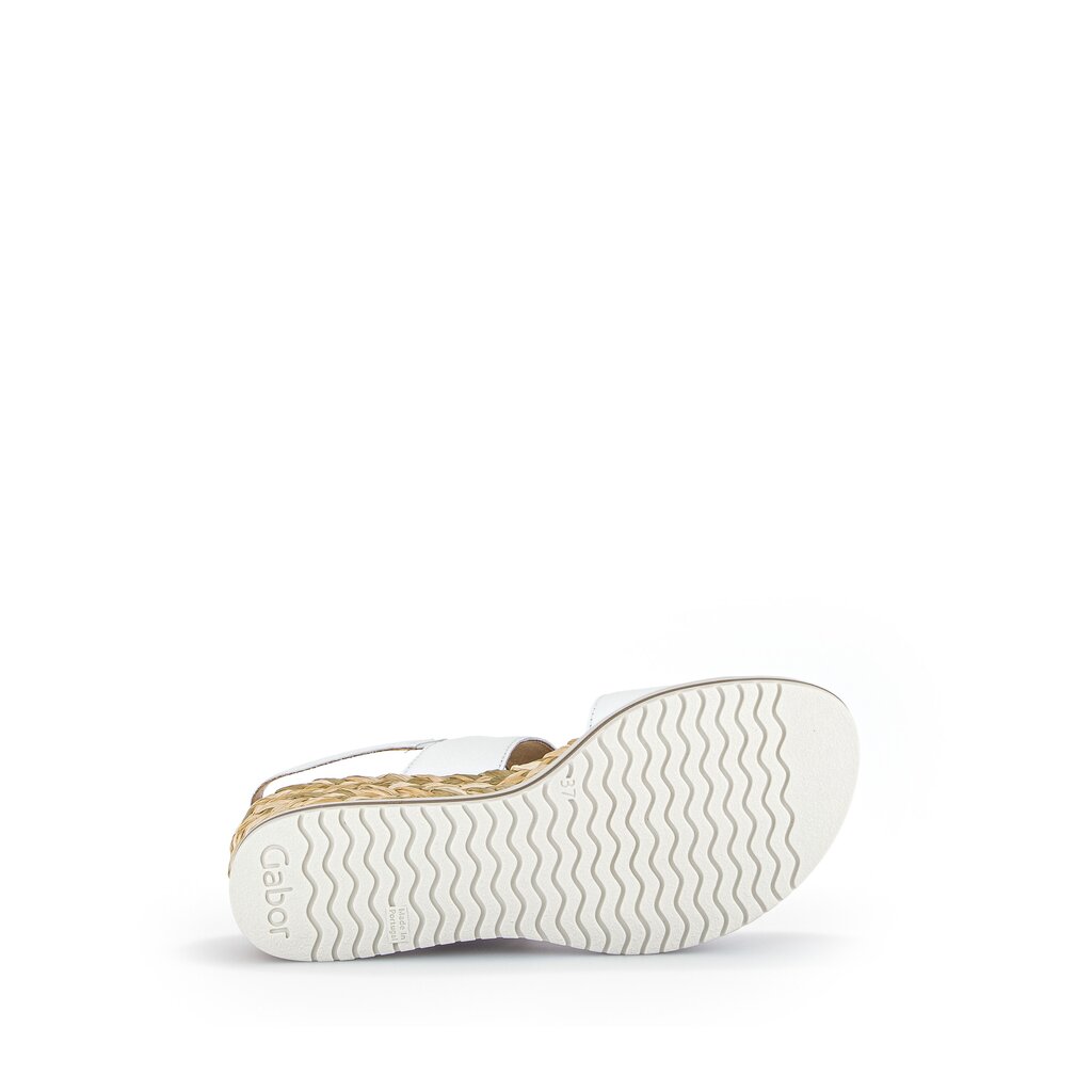 Gabor comfort Keilsandalette weiß