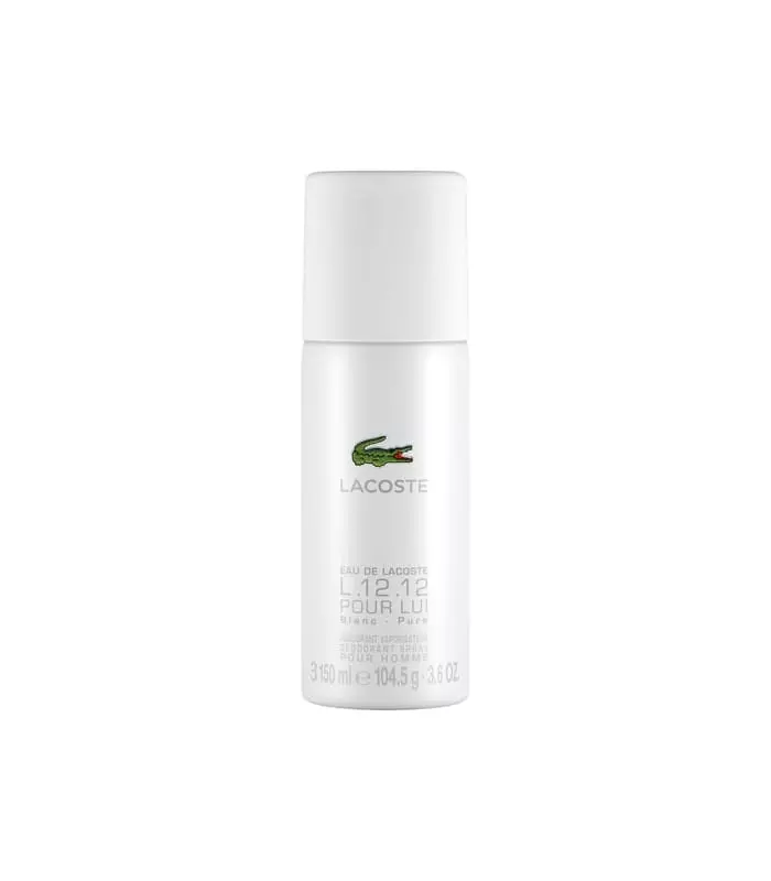LACOSTE L.12.12 BLANC Déodorant Vaporisateur