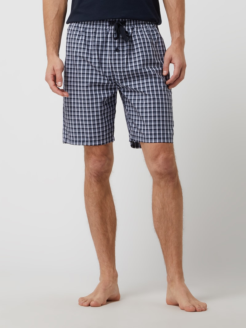 Pyjama-Hose aus Baumwolle in blau