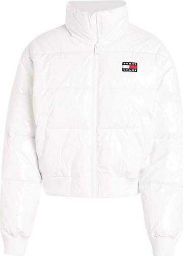 TOMMY-JEANS Damen Jacke GLOSSY PUFFER