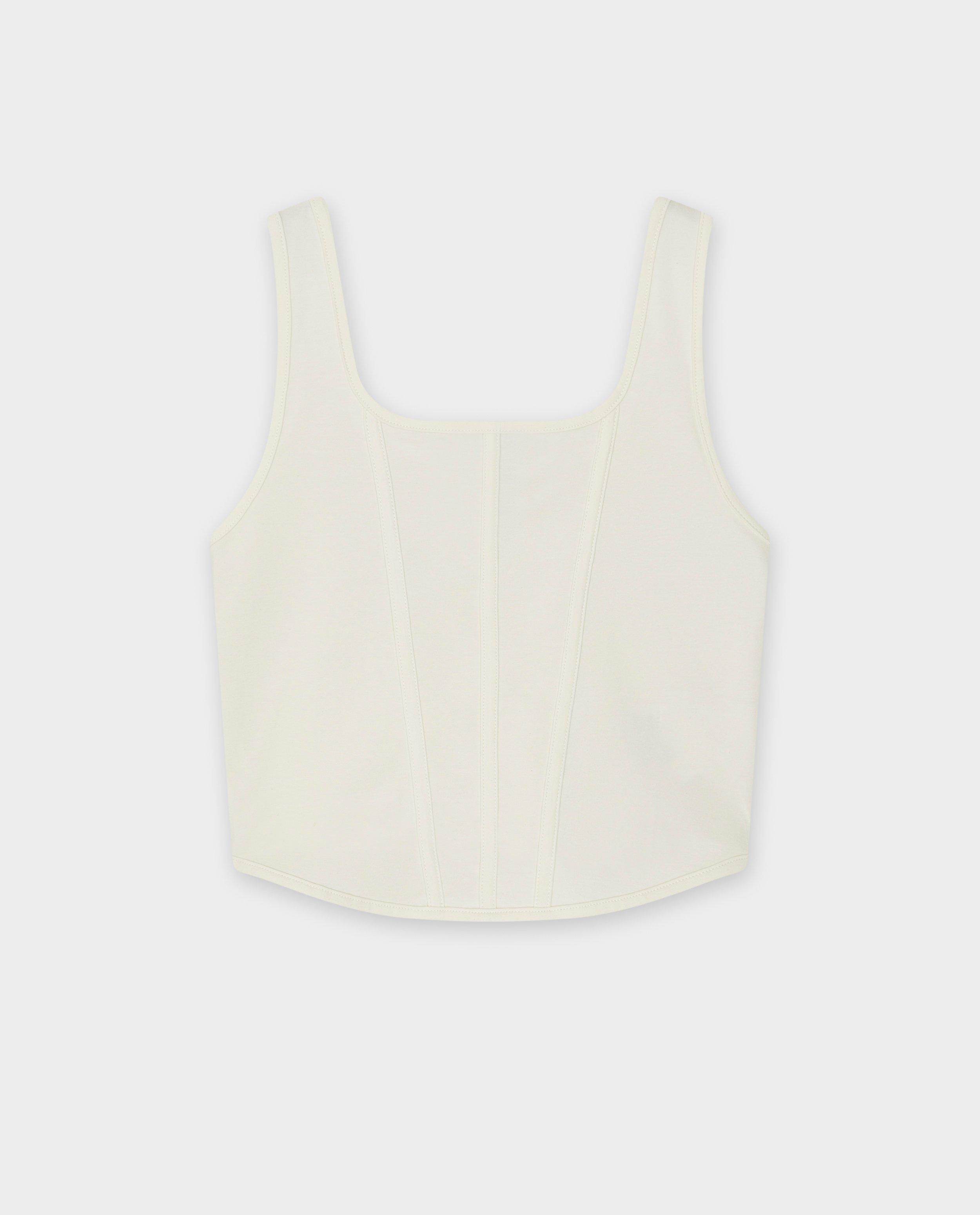 Groggy top s pridihom, kratek kroj z
