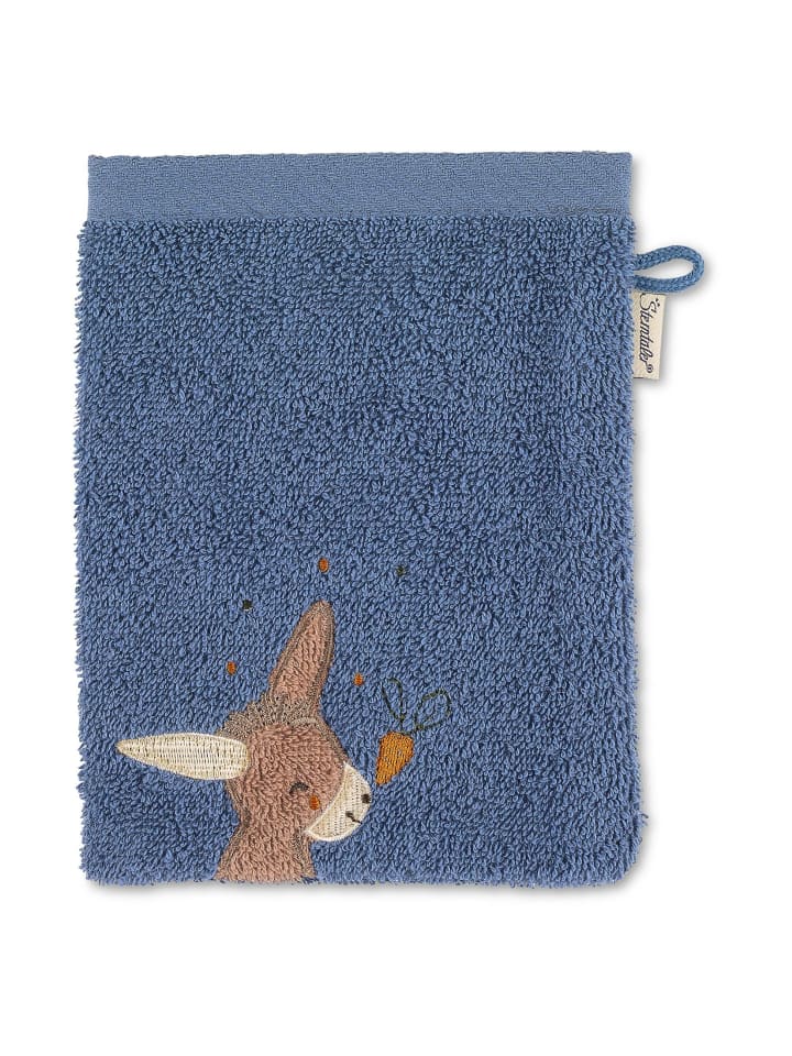 Sterntaler Waschhandschuh ESEL Emmilius in mittelblau günstig kaufen onesize