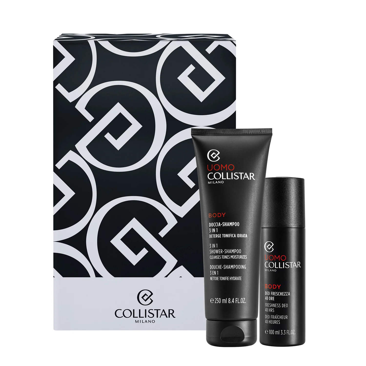 De Man 3-in-1 Douche- en Shampoo Set - Body-, Bad- en Doucheset