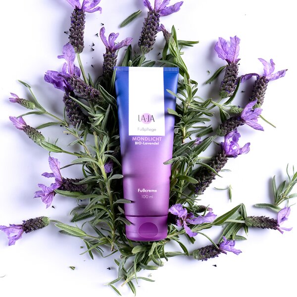 Laja Mondlicht Reichhaltige Fusscreme Lavendel Fußcreme