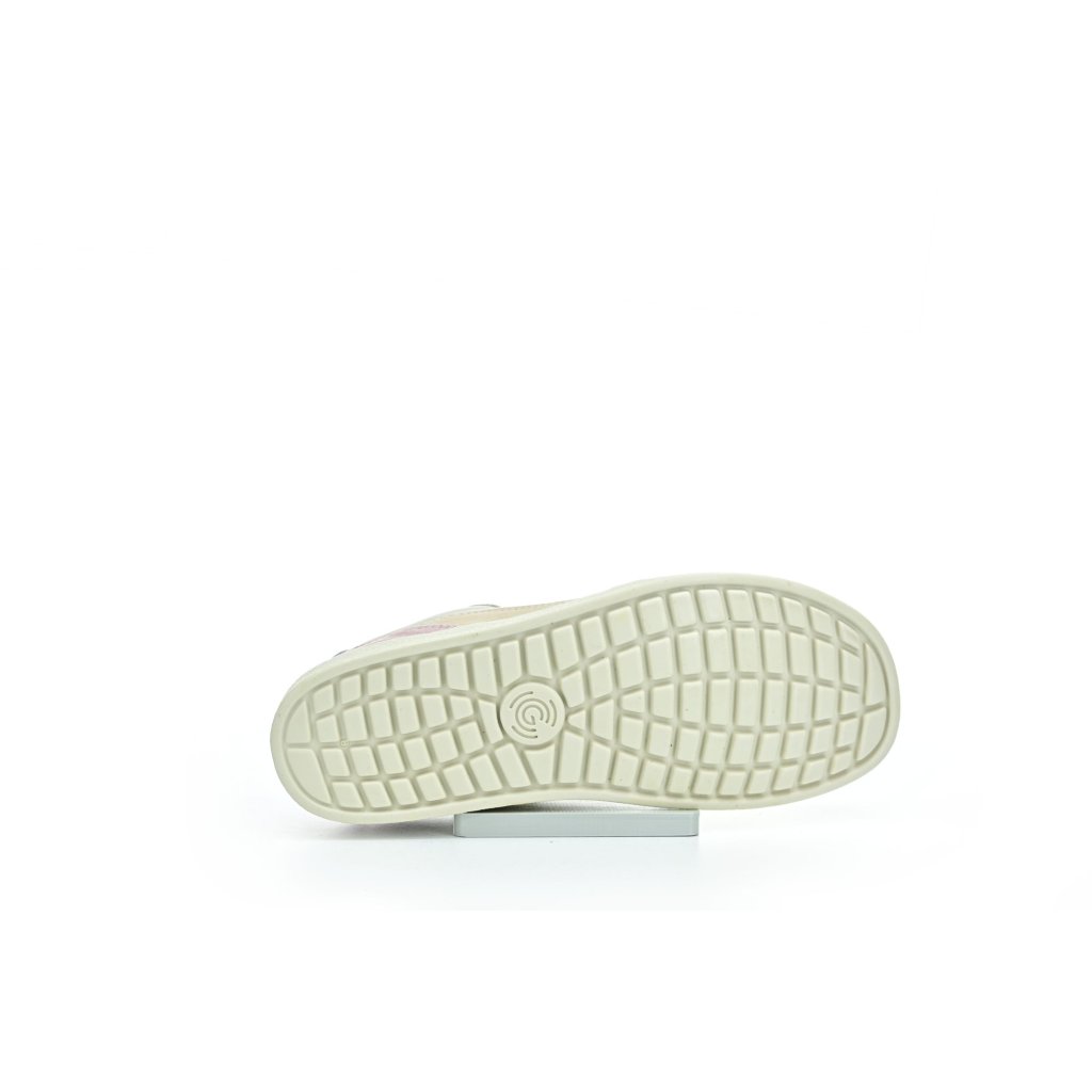 Groundies Nova GS Beige Lavender Barfußsneaker