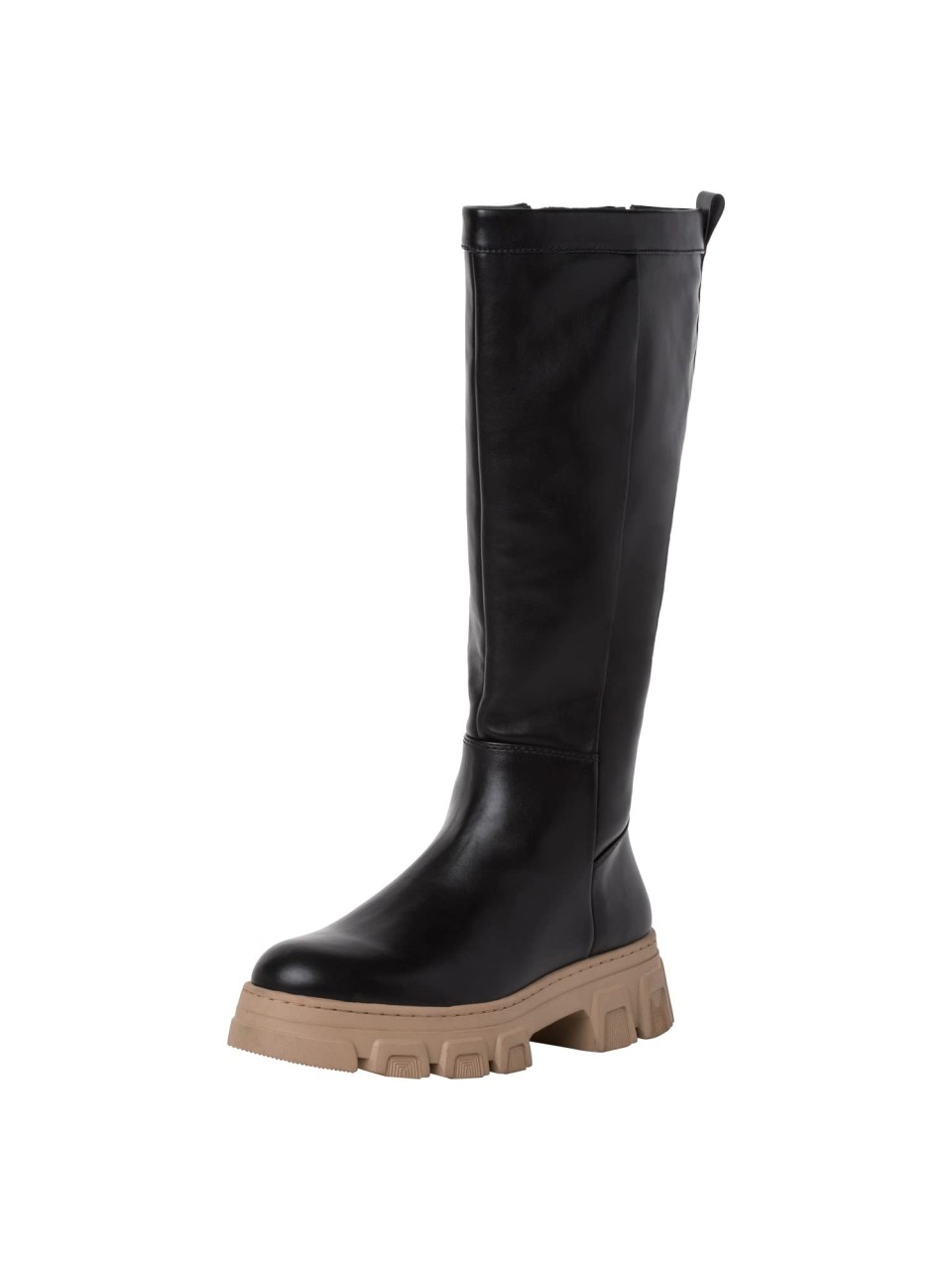 TAMARIS Stiefel schwarz Plateau Stiefel, Schwarz