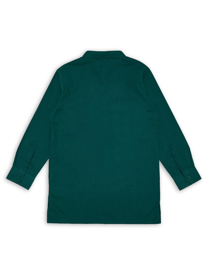 Threadboys Langarmhemd TBB Woven Eid Braden in Green günstig kaufen