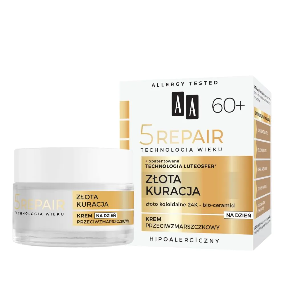 AA Age Technology 5Repair 60+ Gold Treatment anti-rynkecreme