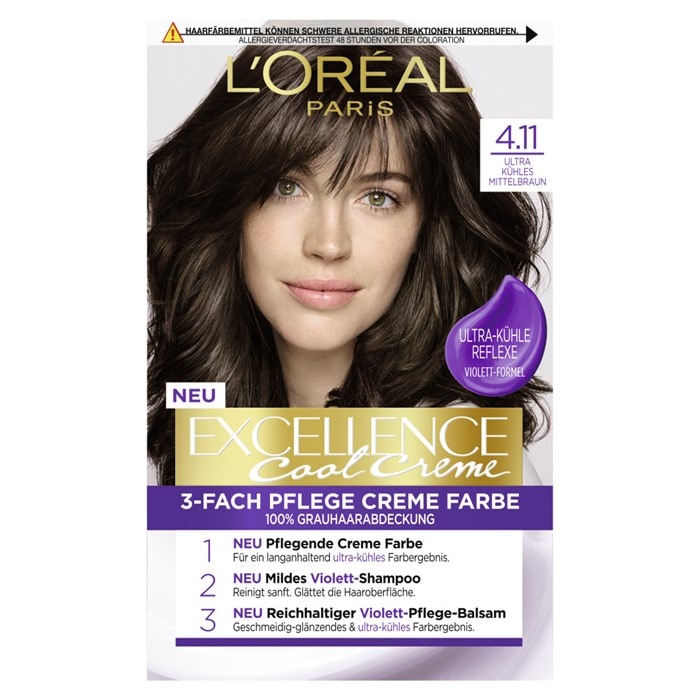 Cool Creme Haarfarbe