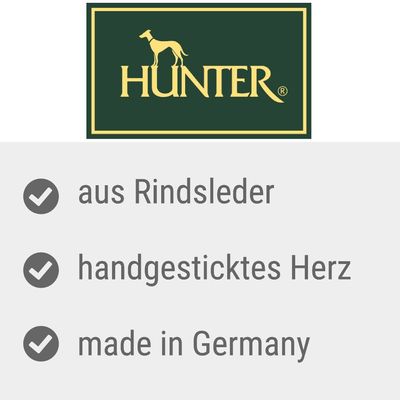 HUNTER Halsband Love, rot