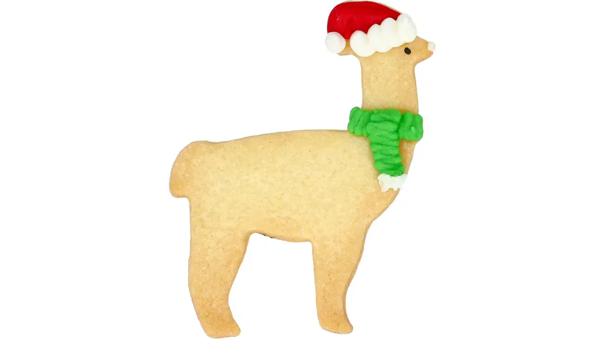 RBV BIRKMANN Ausstechform Weihnachtslama 9cm
