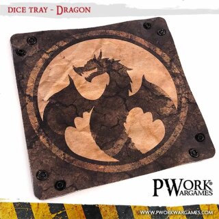 Neoprene Dice Tray: Dragon