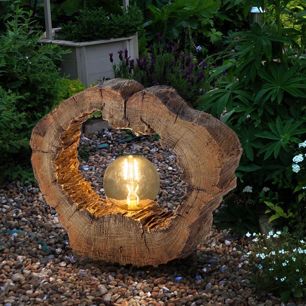 etc-shop LED Solarleuchte, Leuchtmittel inklusive, Warmweiß, Solarlampe Outdoor Garten Solarleuchte LED Solar Außenlampe Gartendeko