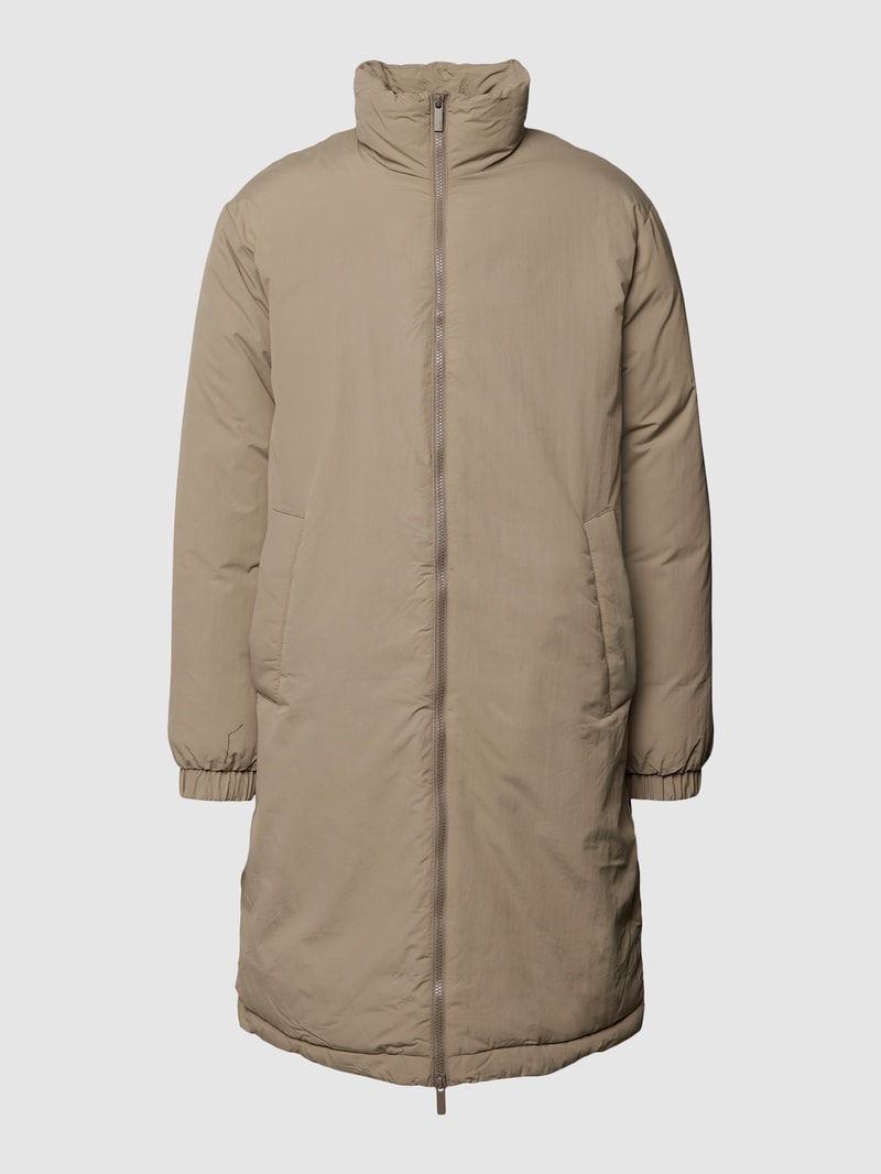 Mantel mit Eingrifftaschen Modell 'TITAN PUFFER COAT' in kitt