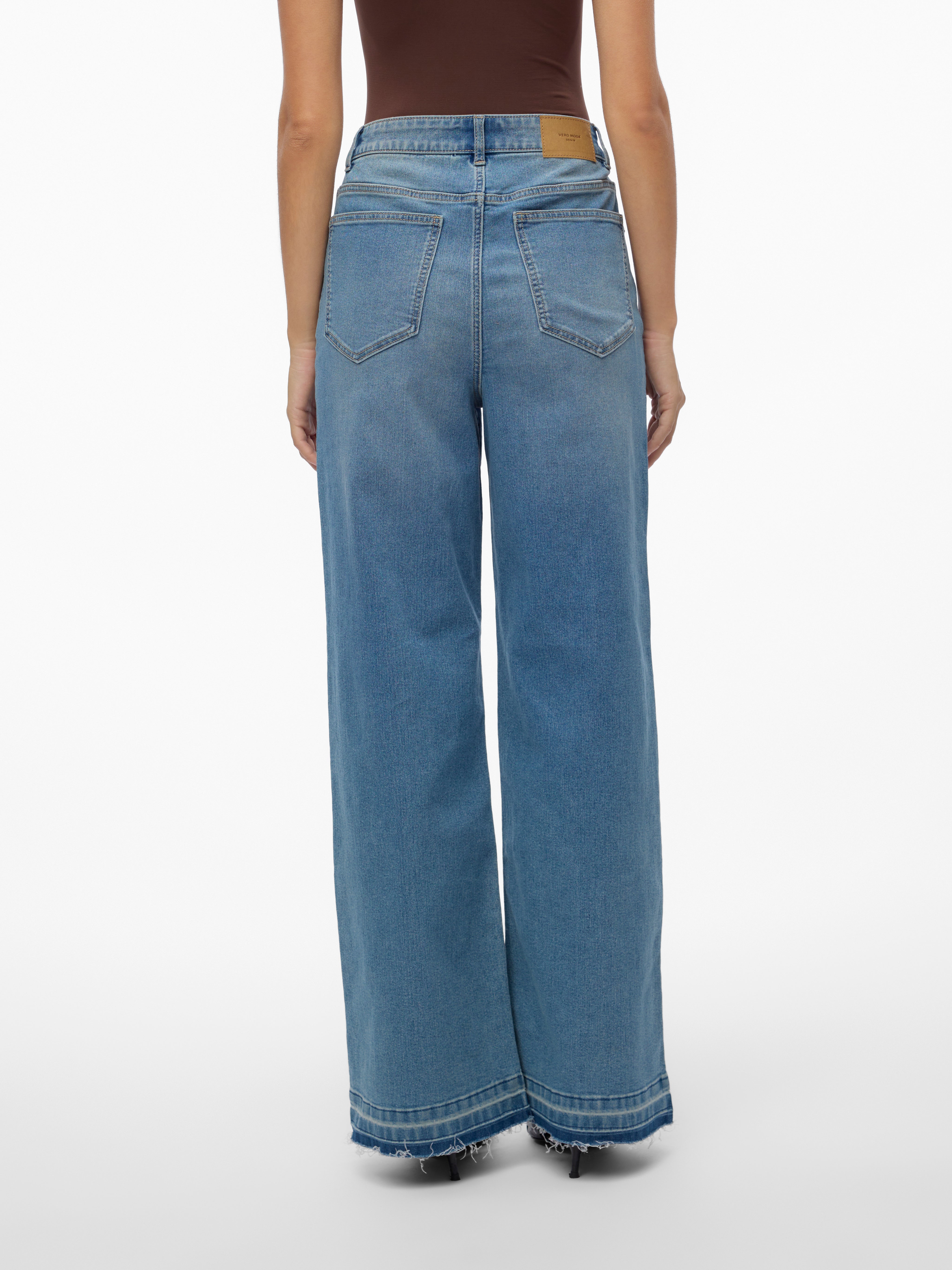 VMKATHY Hohe Taille Locker geschnitten Jeans