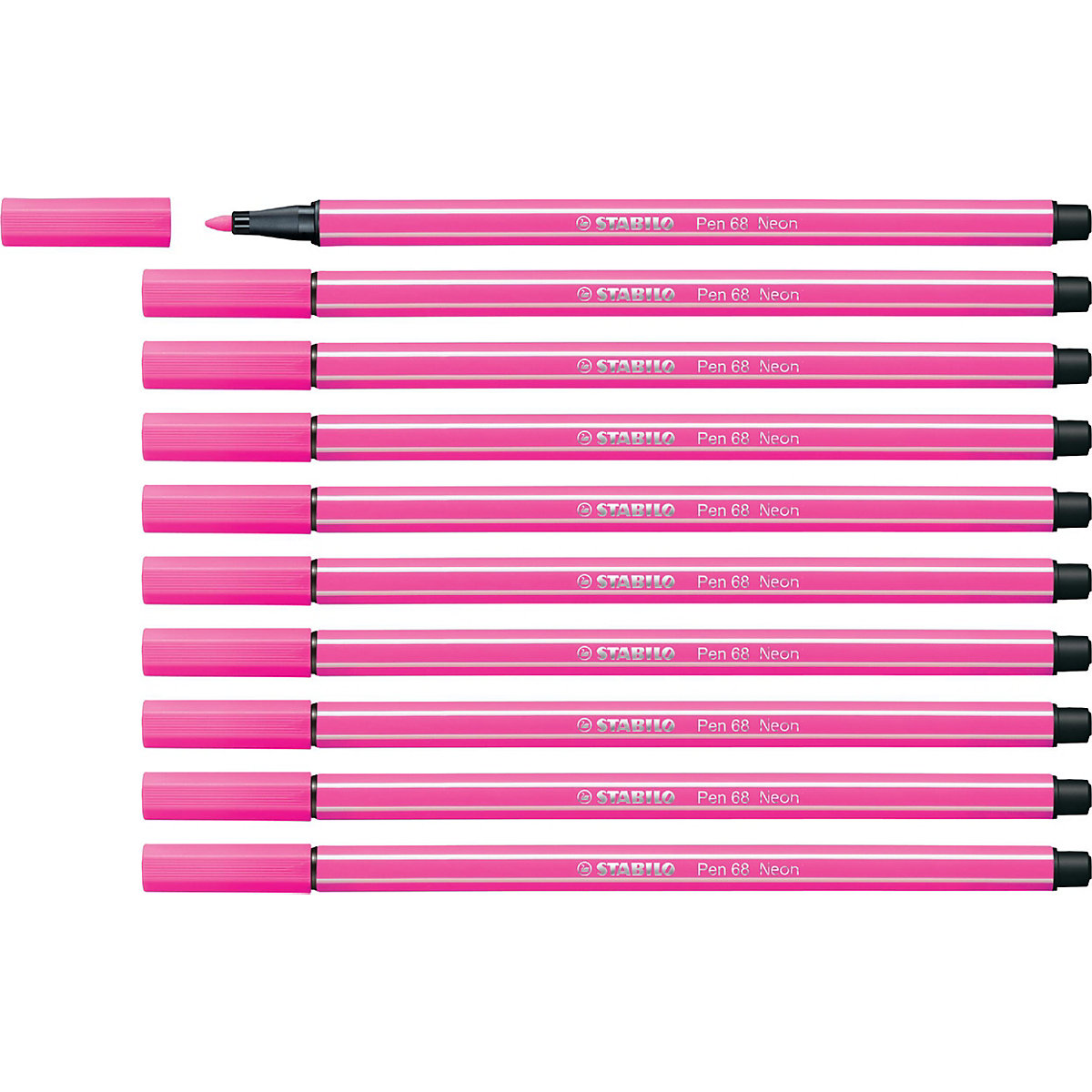 Pen 68 Premium-Filzmaler neonpink, Strichstärke: 1 mm