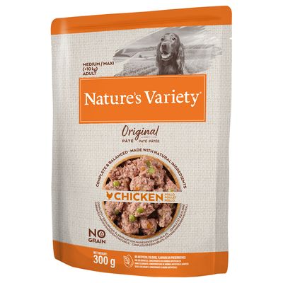 Mixpaket Nature's Variety Original Paté No Grain Medium/Maxi Adult