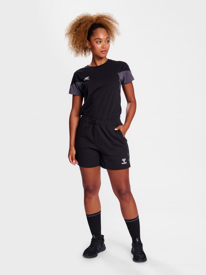 Hummel Hummel T-Shirt Raglanärmel Hmltravel Damen in BLACK günstig kaufen