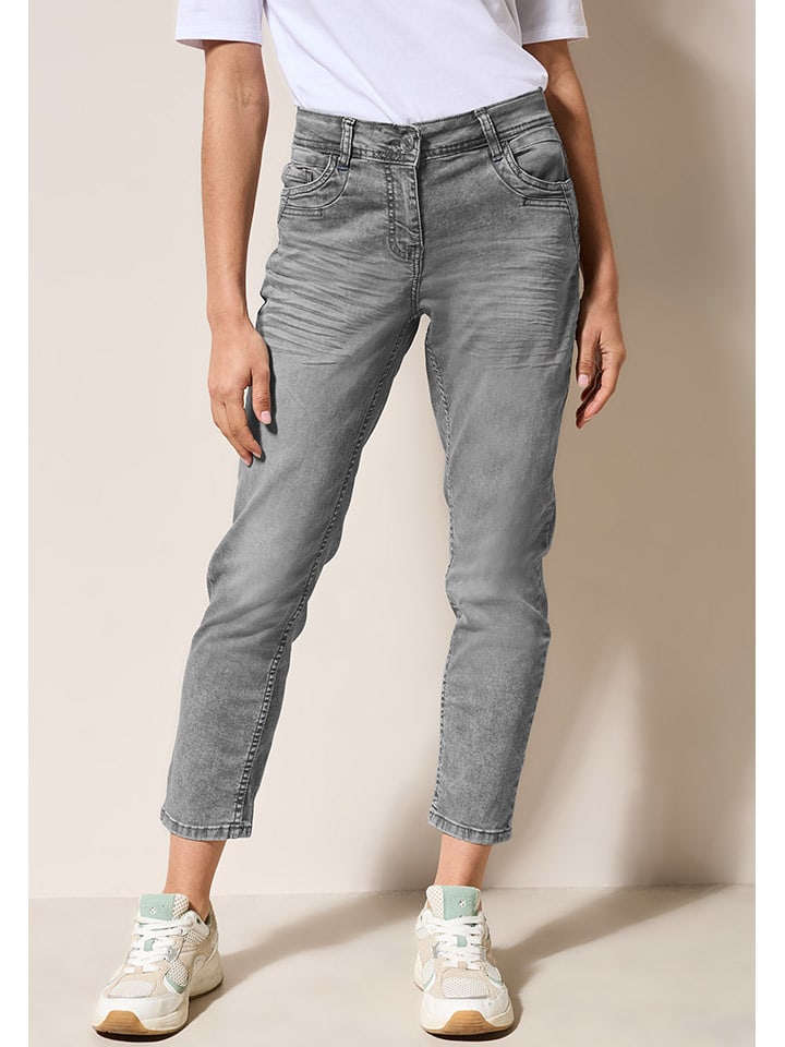 Cecil Jeans - Slim fit - in Grau günstig kaufen