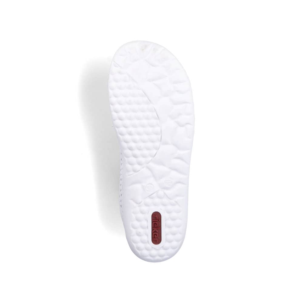 Rieker Damen Schnürschuhe perlweiß