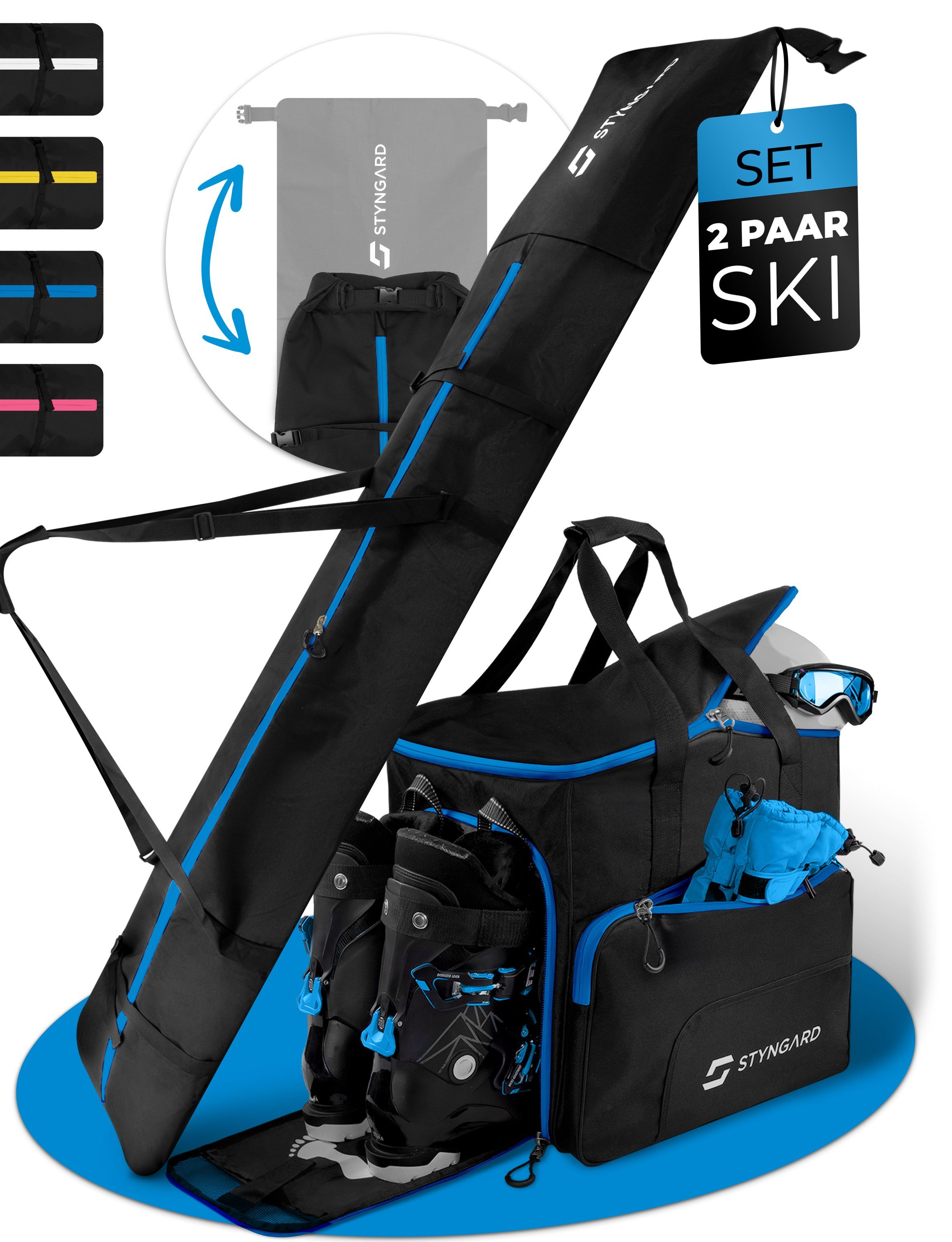 Styngard Skitasche Skitasche Skischuhtasche Set Salzburg