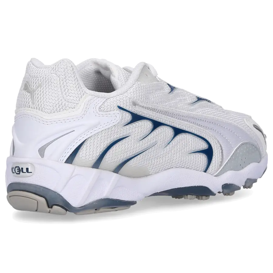 PUMA - Sneaker low INHALE Materialmix Textil Logo lila weiß-kombi - weiß