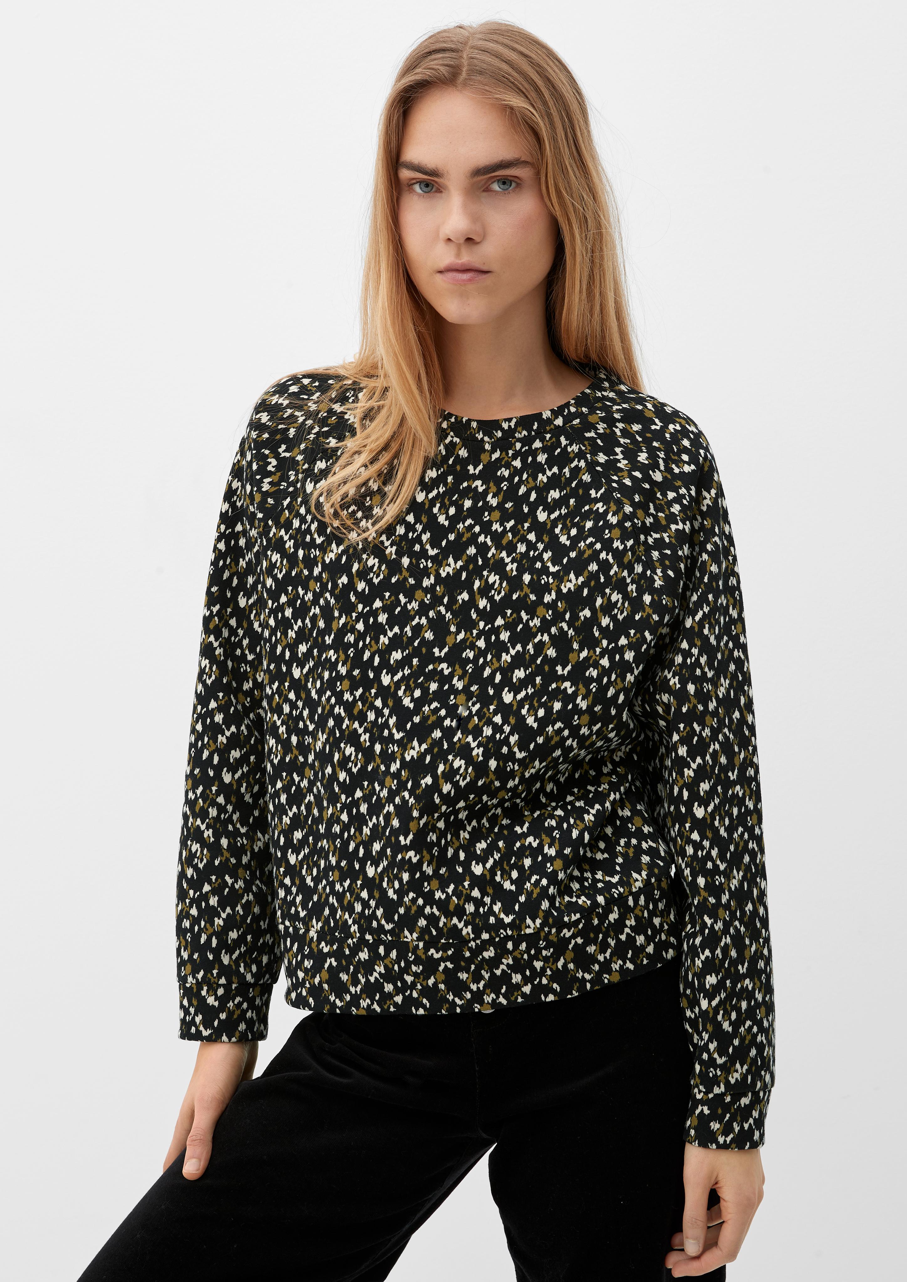 Sweatshirt mit Allover-Muster  2121627-99A2