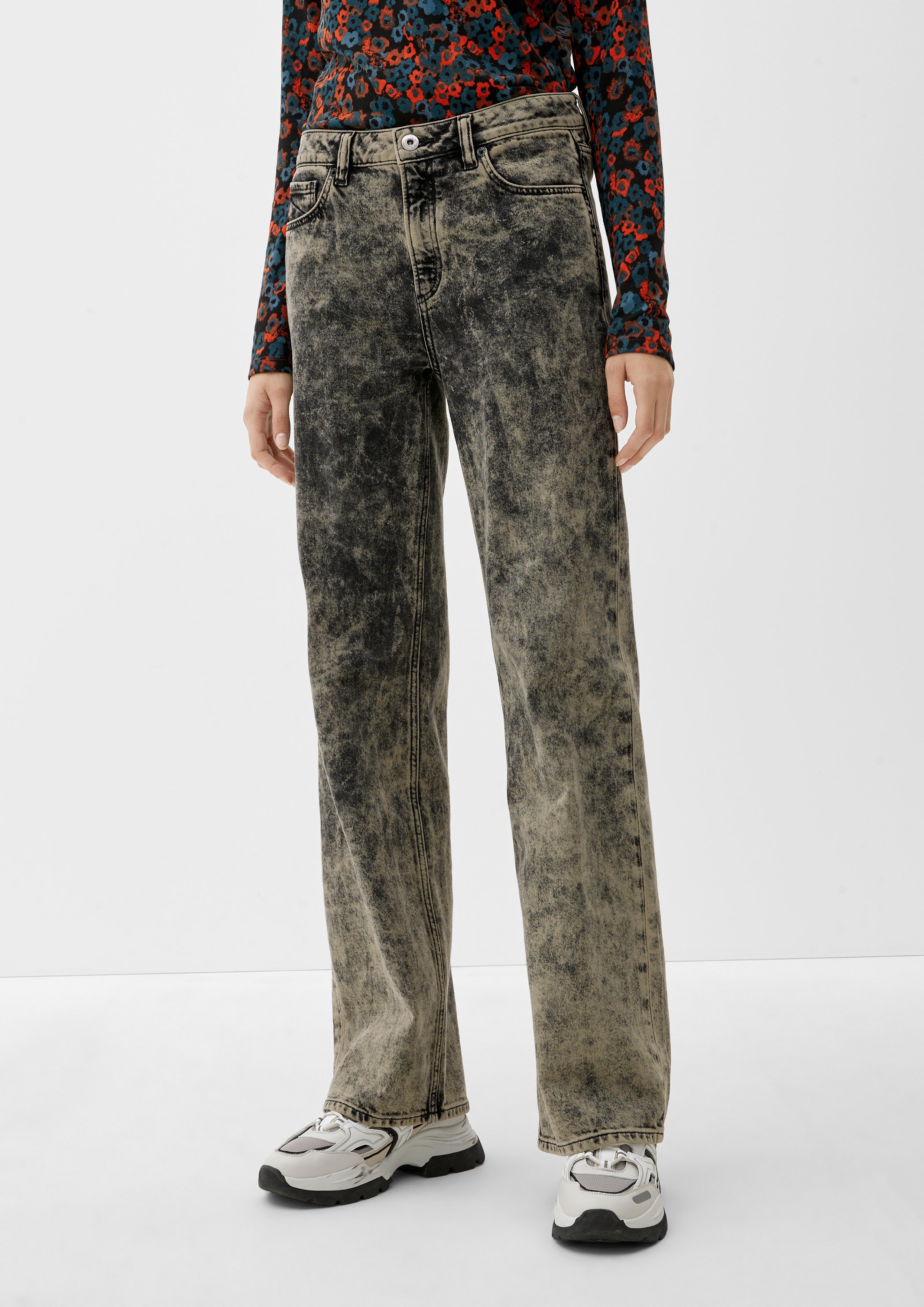 Jeans Catie / Slim Fit / High Rise / Wide Leg  2119896-79Z1