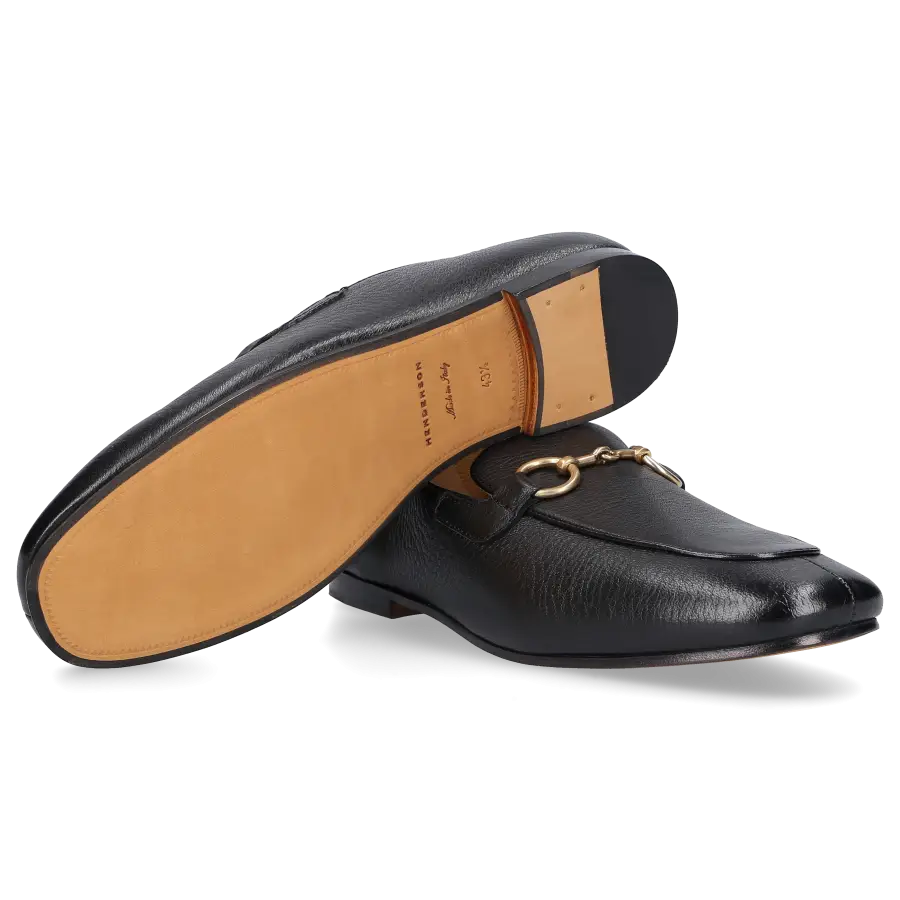 Henderson - Loafer 73413 Kalbsleder - schwarz