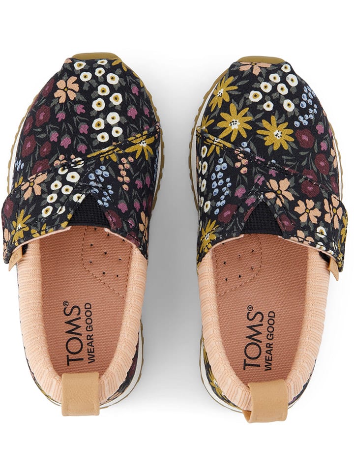 TOMS Slipper in Schwarz/ Bunt günstig kaufen