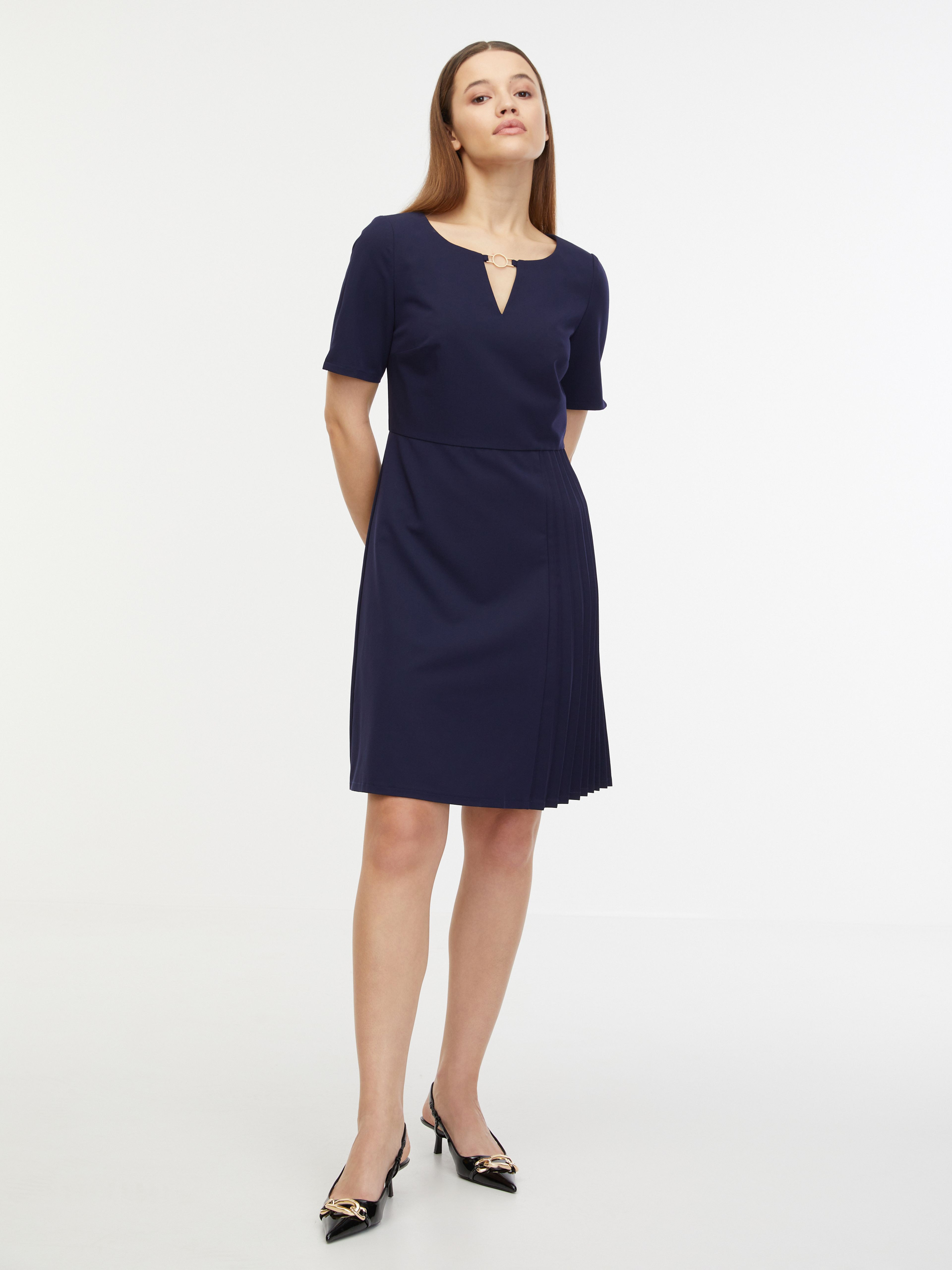 Dunkelblaues Damenkleid ORSAY