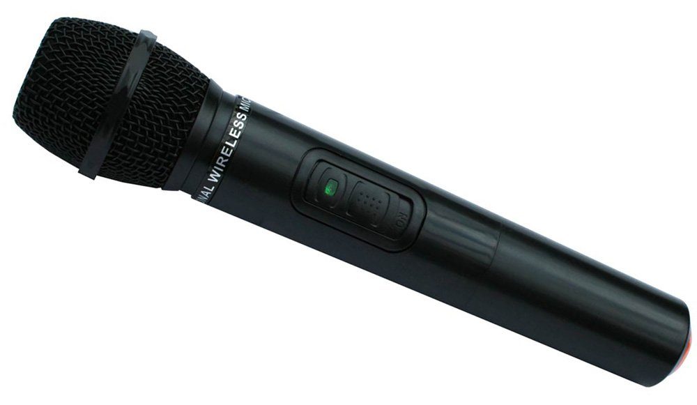 E-Lektron EL38-M mobile Soundanlage Party-Lautsprecher (Bluetooth, 450 W, Bluetooth 5.0 TWS, Talkover-Funktion, Echo-Effekt, Funkmikrofone)