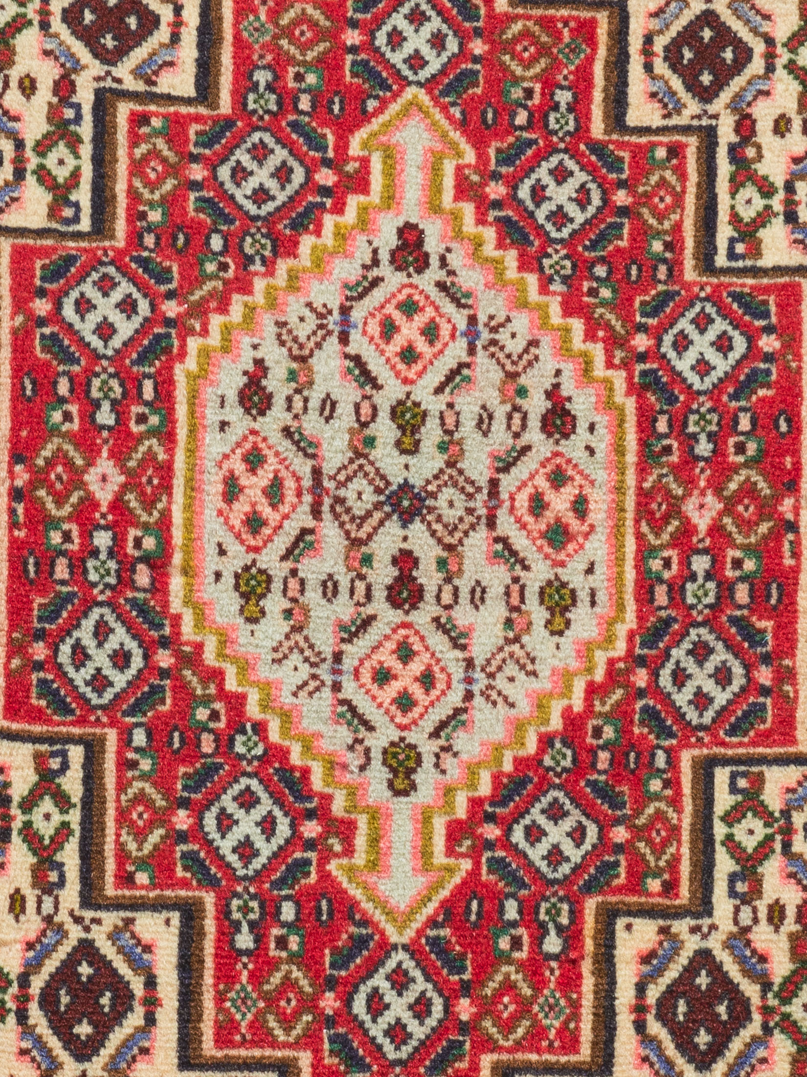 Senneh ca. 75 x 105 cm, Unikat / Einzelstück
