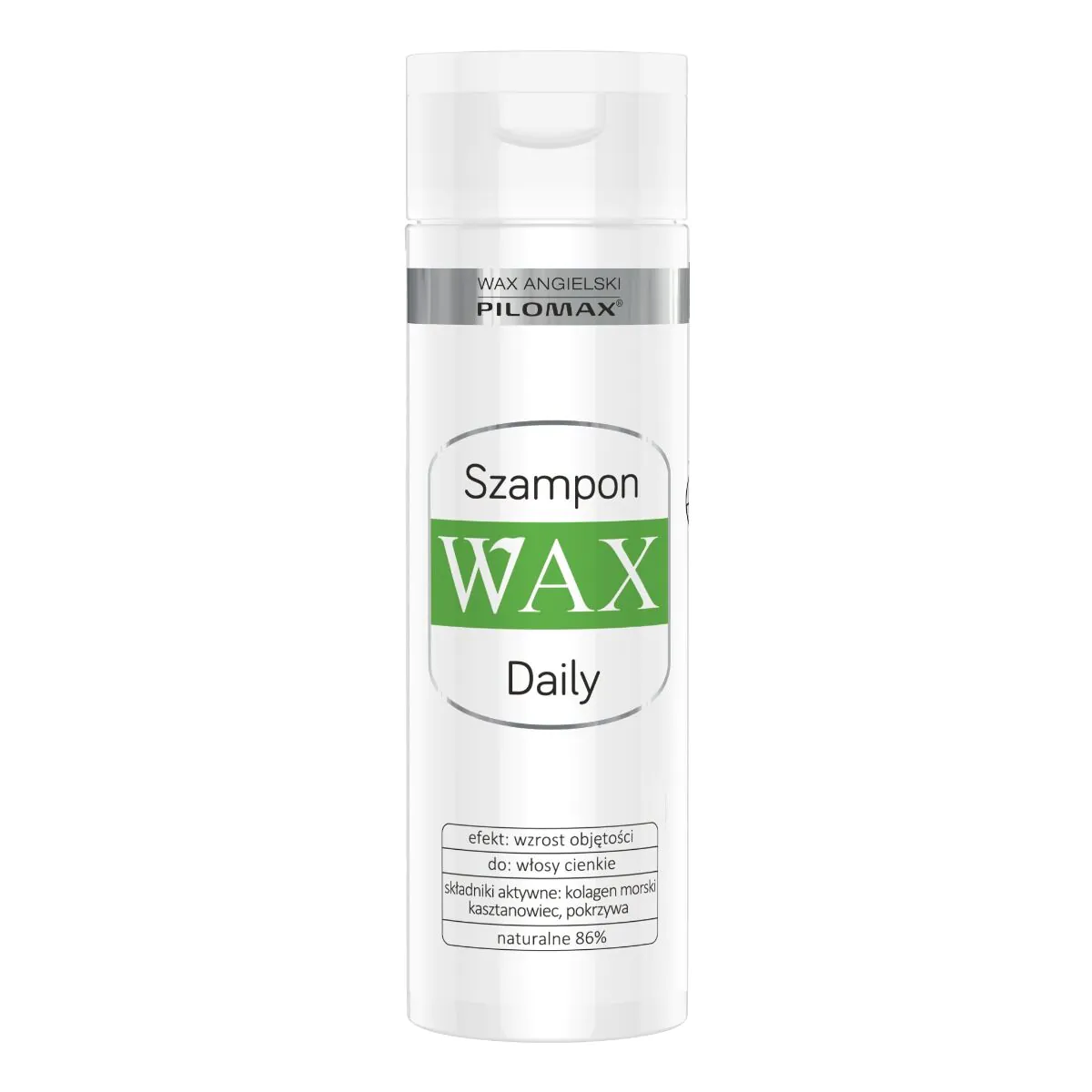 WAX ang Pilomax šampūnas ploniems plaukams kasdien