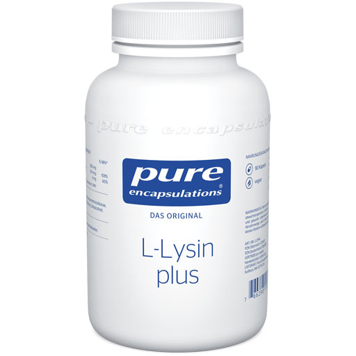 PURE ENCAPSULATIONS L-Lysin plus Kapseln  90 St  Kapseln