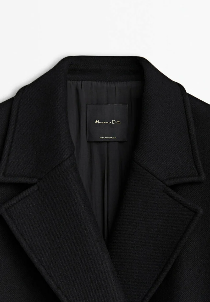 Massimo Dutti BLEND COMFORT - Abrigo clásico
